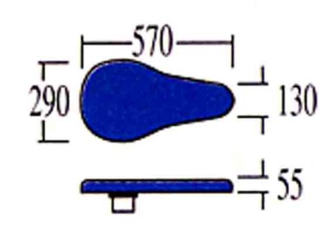 Beckenformkissen (Eiform) M602F4REV 